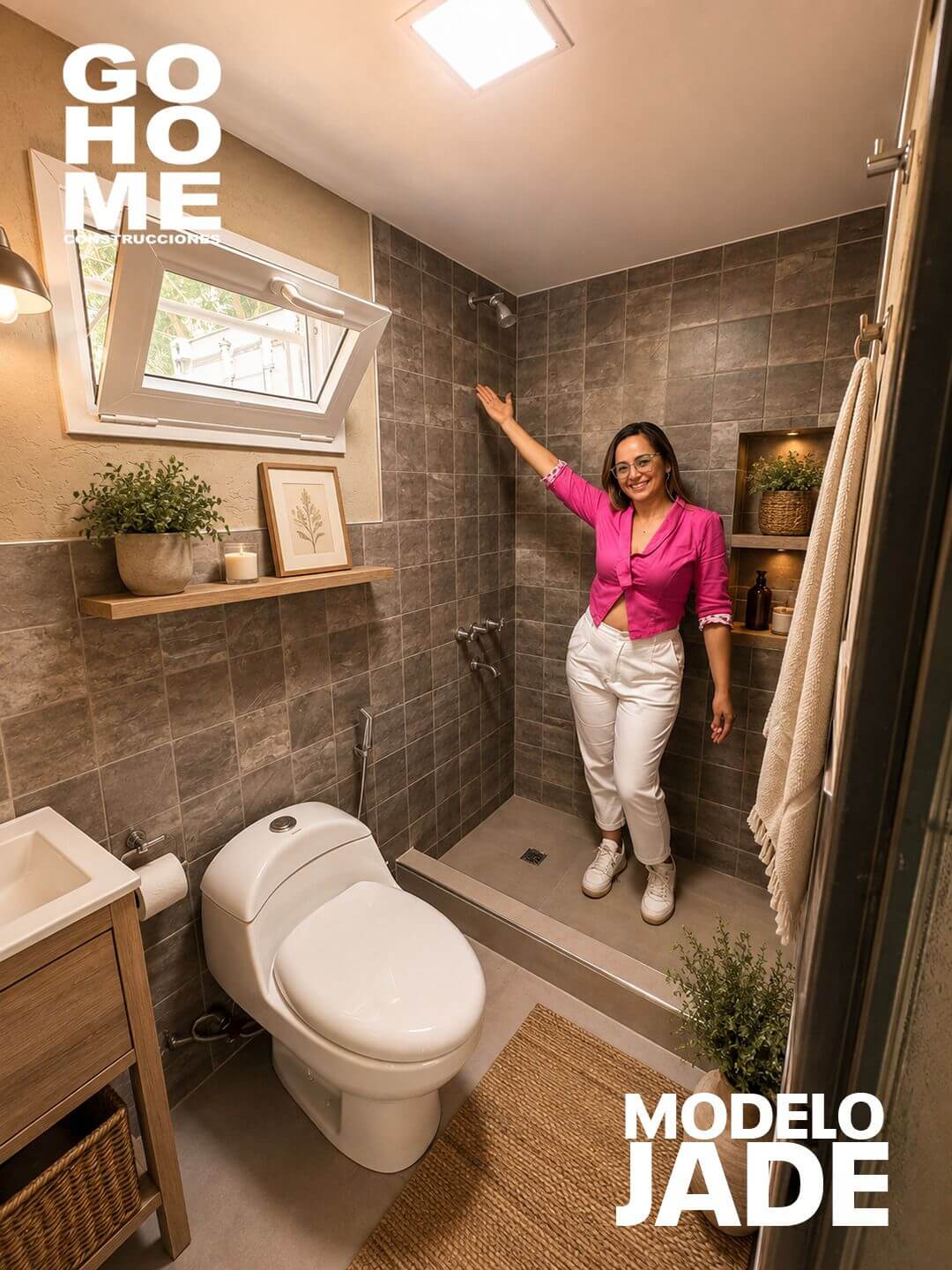 Vista Fachada Modelo Jade